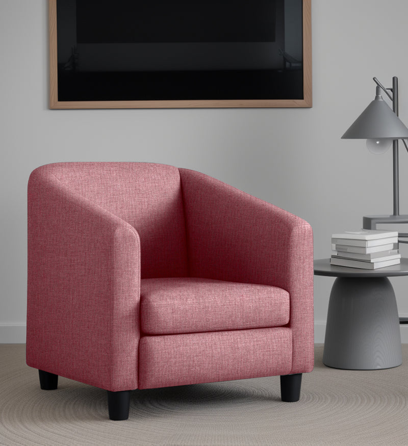 Troy Luxury Fabric Wing Chair