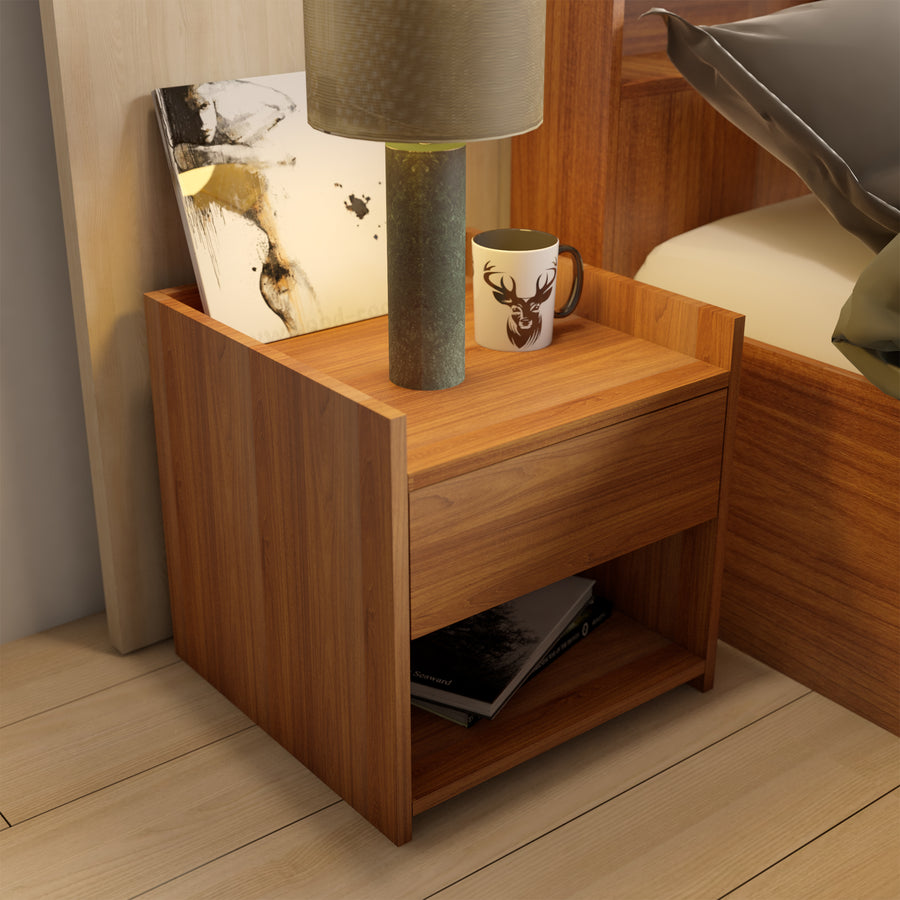 Uno Bedside Table with Drawer