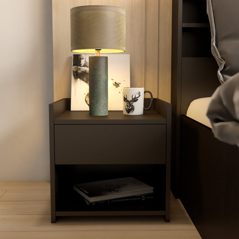 Uno Bedside Table with Drawer