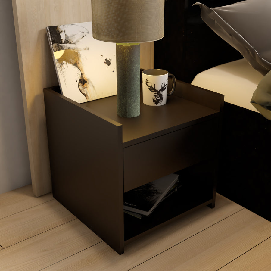 Uno Bedside Table with Drawer