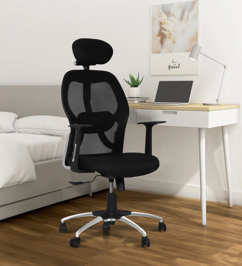 Venus High Back office Chair In Black Color