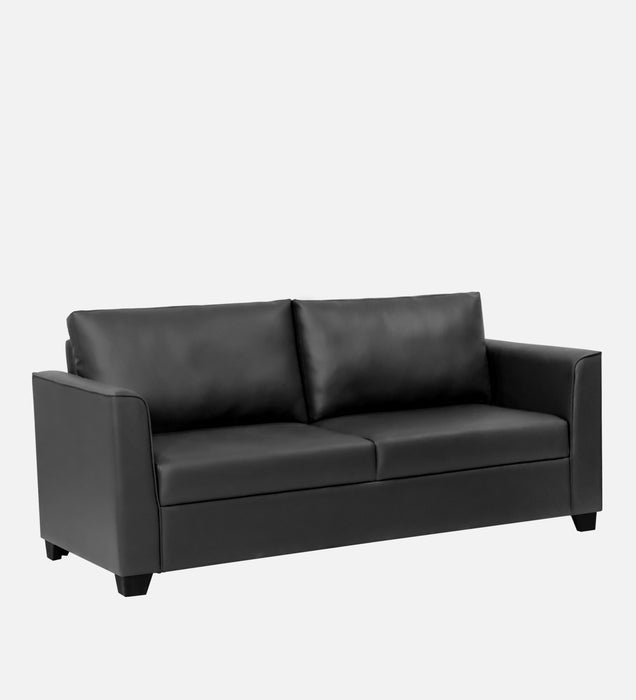 Victor Leatherette 3 Seater Sofa