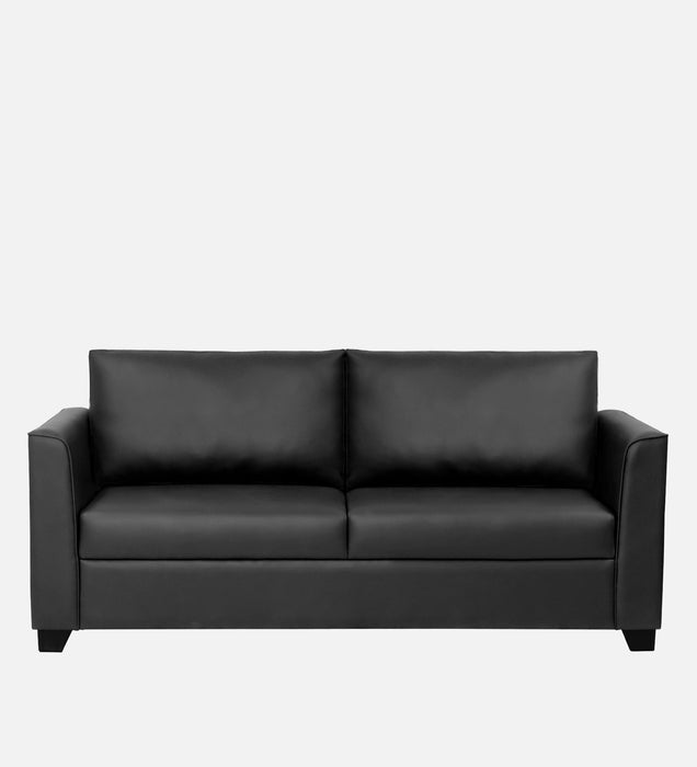 Victor Leatherette 3 Seater Sofa