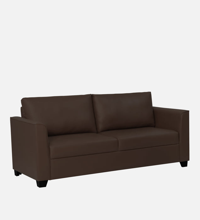 Victor Leatherette 3 Seater Sofa