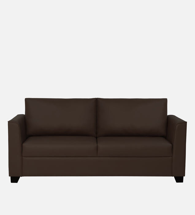 Victor Leatherette 3 Seater Sofa