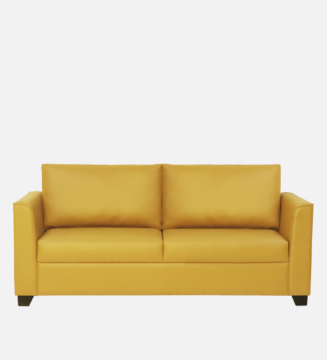 Victor Leatherette 3 Seater Sofa