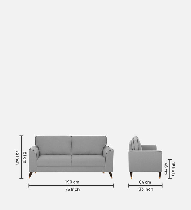 Zenith comfy Fabric 1 Seater sofa