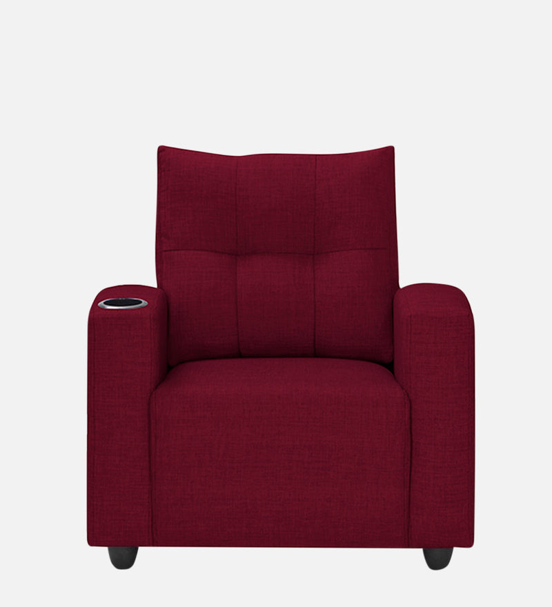 Zeus 1 Seater Fabric Sofa