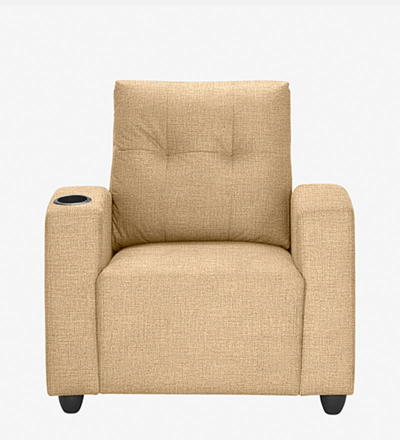 Zeus 1 Seater Fabric Sofa