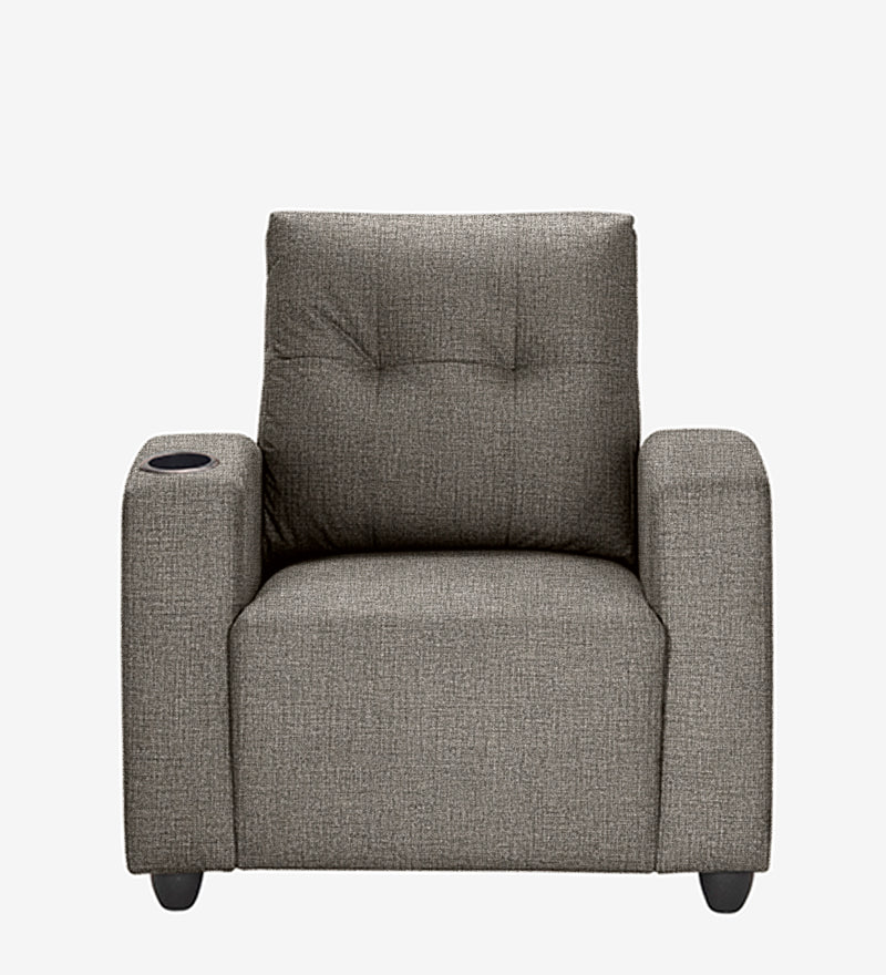 Zeus 1 Seater Fabric Sofa