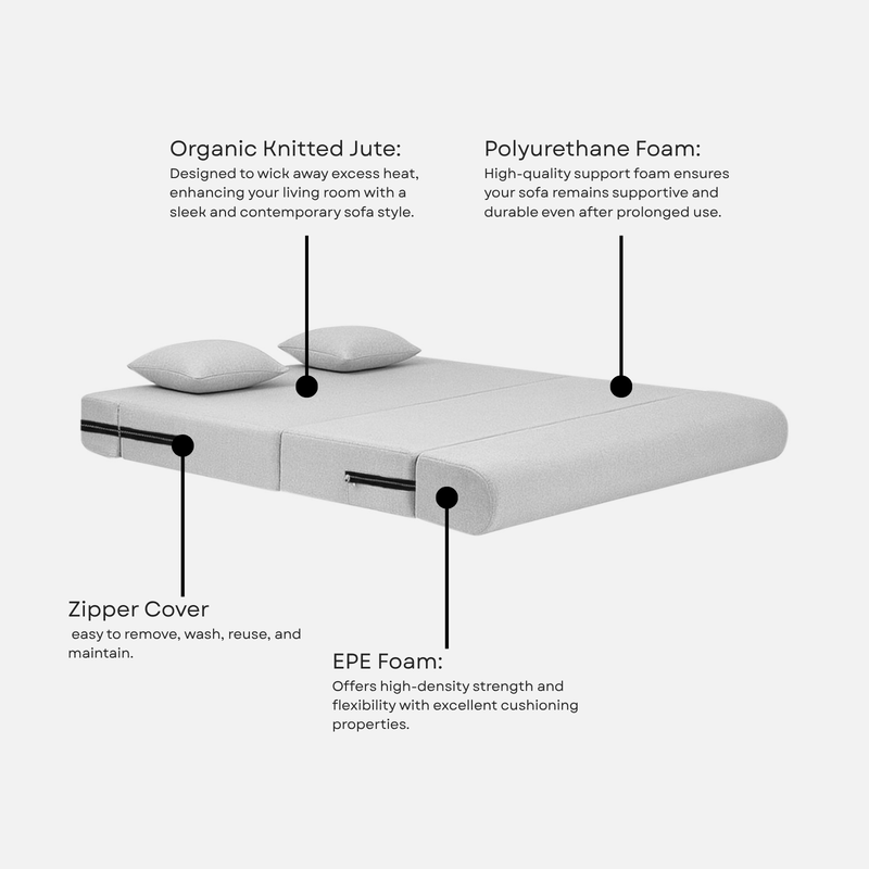 Dream lux Foldable Sofa Cum Bed 5x6