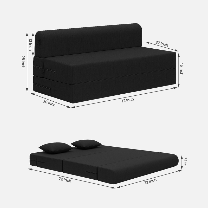 Dream lux Foldable Sofa Cum Bed 5x6