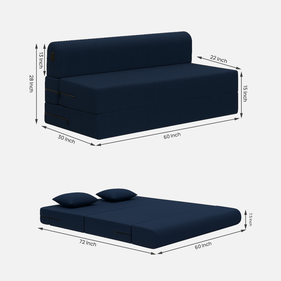Dream lux Foldable Sofa Bed 5x6
