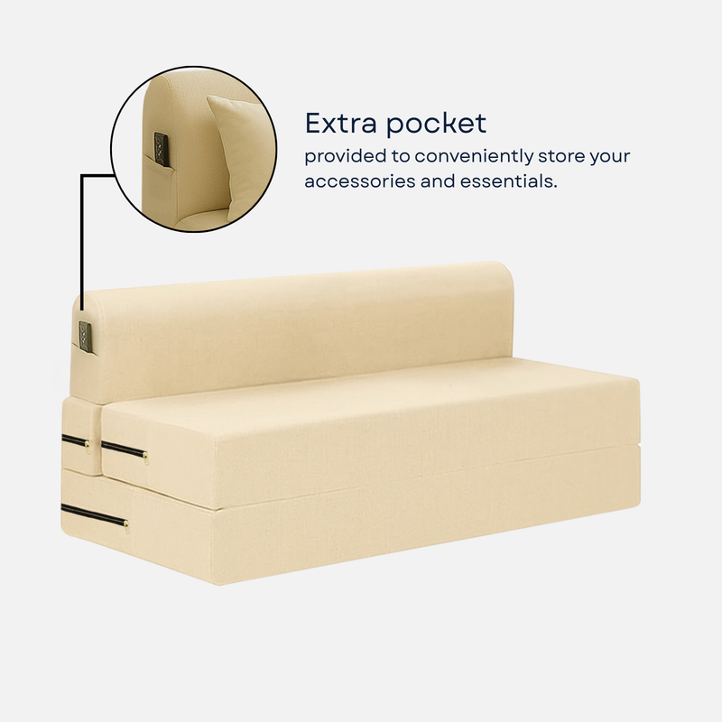 Dream lux Foldable Sofa Cum Bed 6x6