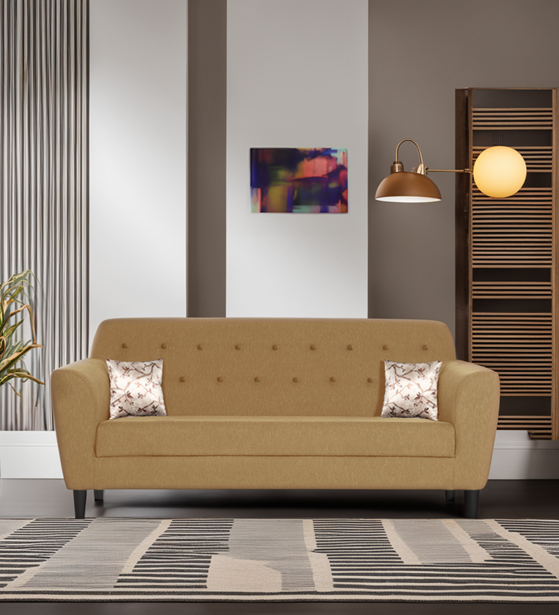 Bau Fabric 3 Seater Sofa