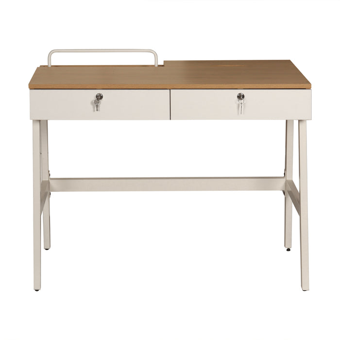 Terry Engineered Wood and Metal study Table