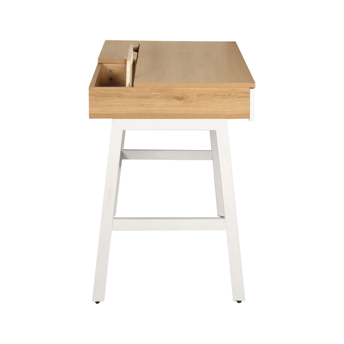 Terry Engineered Wood and Metal study Table