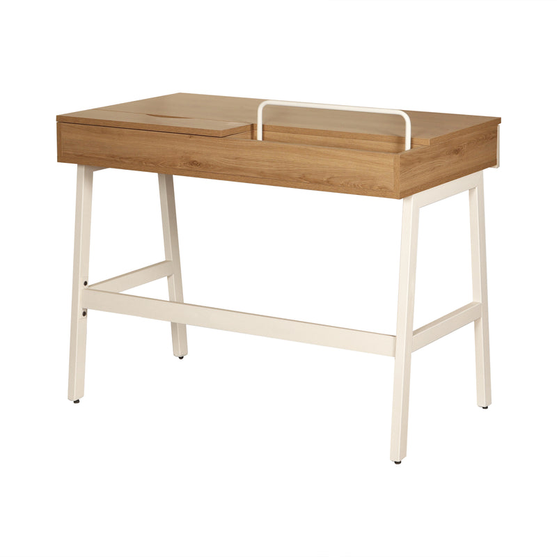 Terry Engineered Wood and Metal study Table