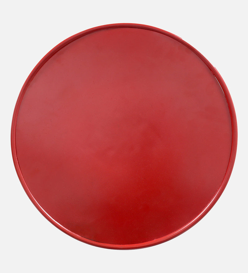 Capri Iron Side Table In Black Colour