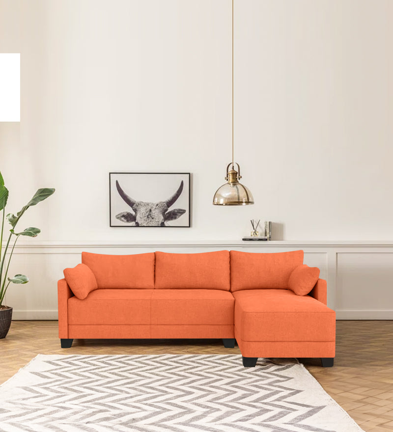 Duke Fabric 6 Seater Sectional Sofa Right Hand Facing