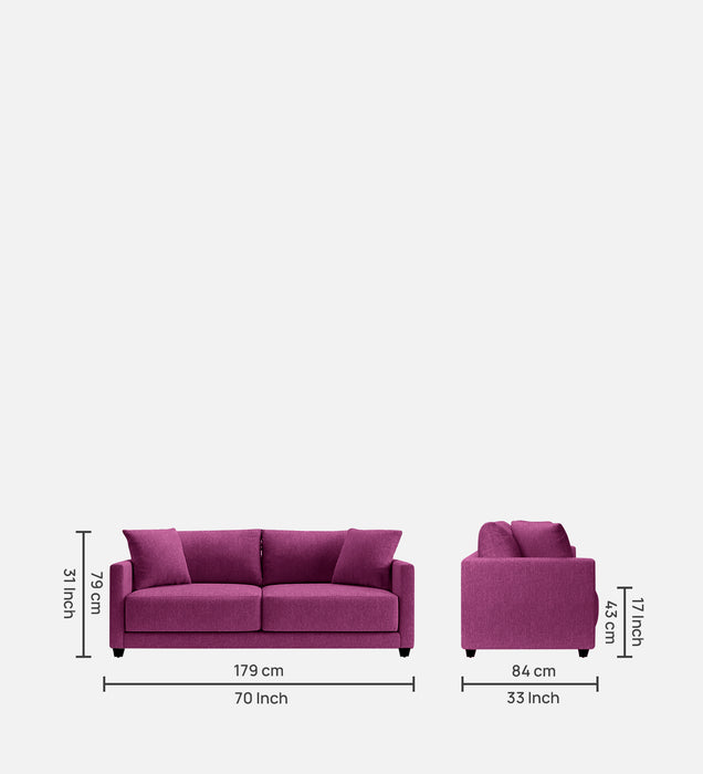 Enchant Fabric 1 seater Sofa