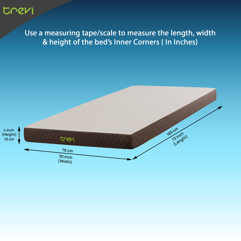 Enigma Orthopedic Memory Foam Mattress In Dual Tone Colour
