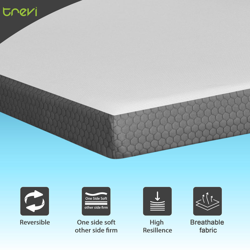 Enigma Orthopedic Memory Foam Mattress In Dual Tone Colour