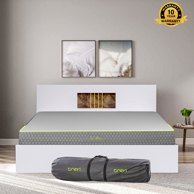 Enigma Orthopedic Memory Foam Mattress In Dual Tone Colour