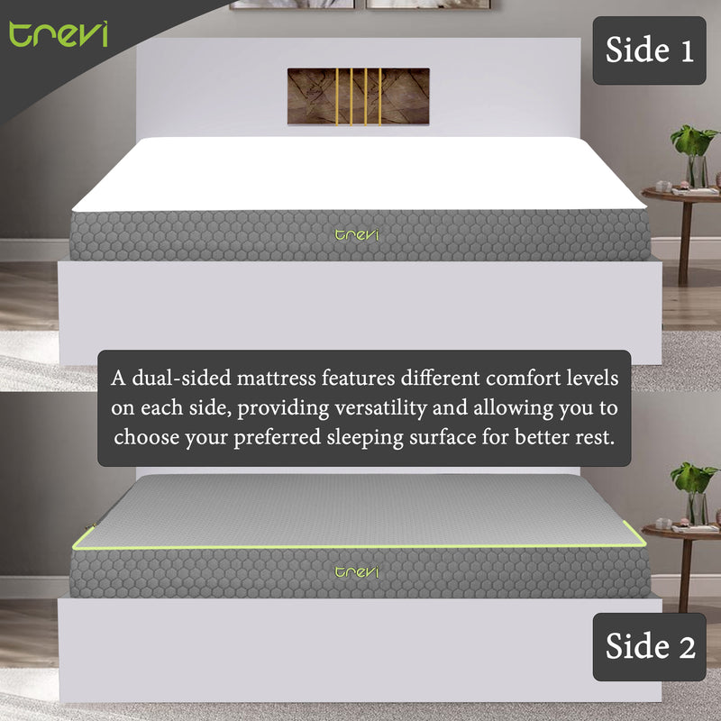 Enigma Orthopedic Memory Foam Mattress In Dual Tone Colour