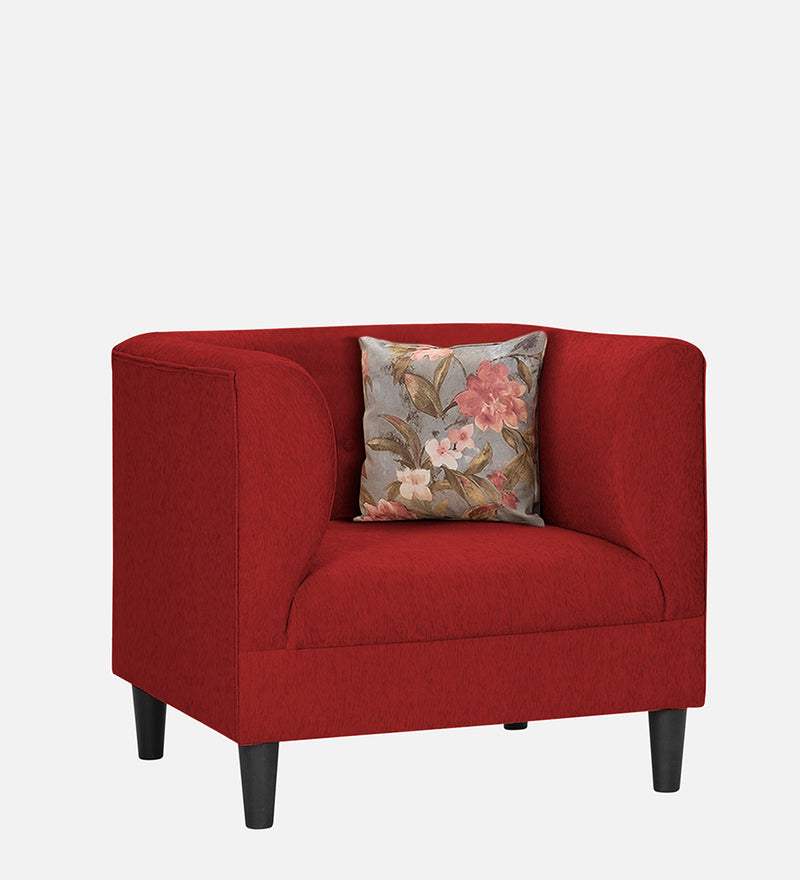 Garnet Fabric 1 Seater Sofa