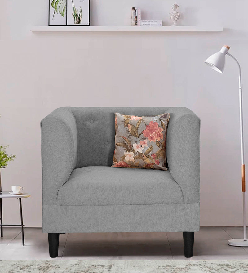 Garnet Fabric 1 Seater Sofa