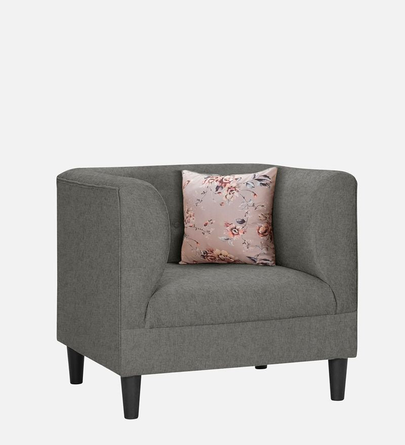 Garnet Fabric 1 Seater Sofa