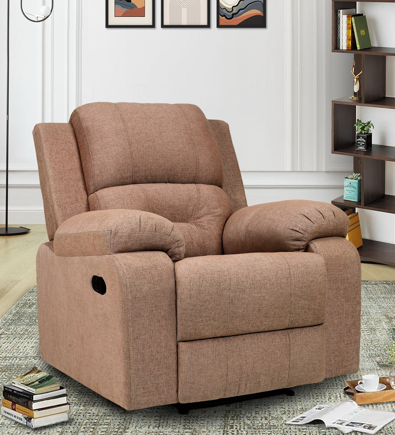 Hanoi Fabric 1 Seater Manual Recliner