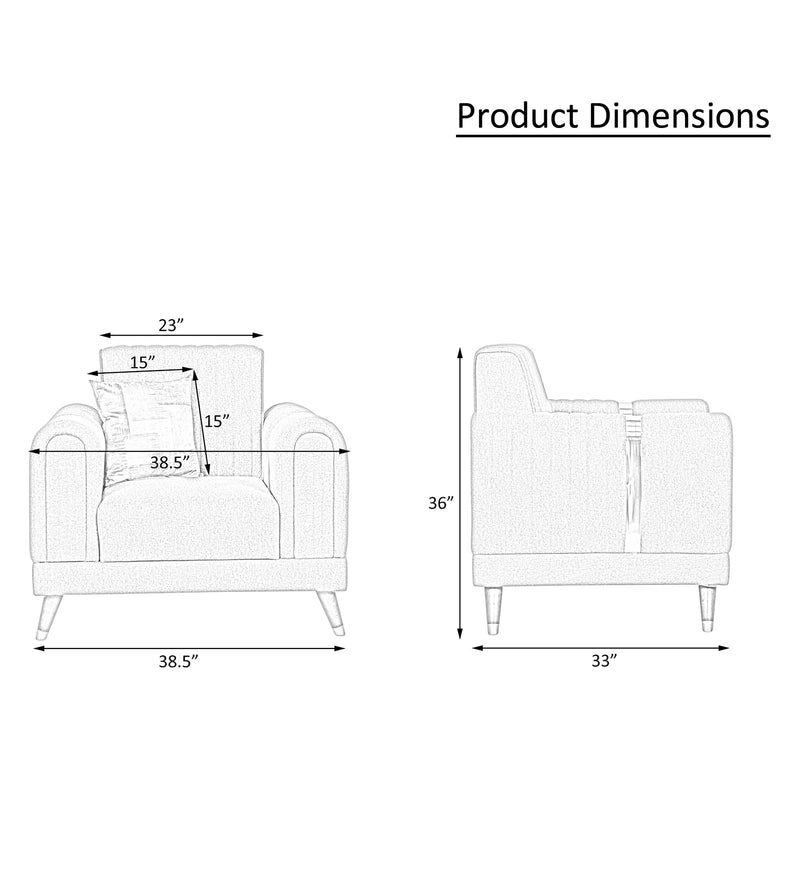 Imperial Luxurious 1 & 3 Seater Sofa