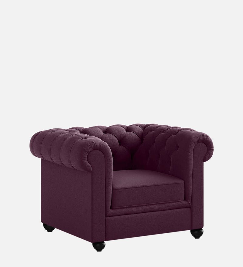 Manchester Fabric 1 Seater Sofa