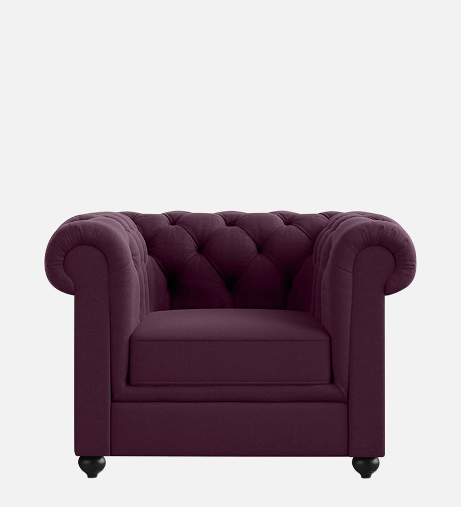 Olive Leatherette 1 Seater Sofa