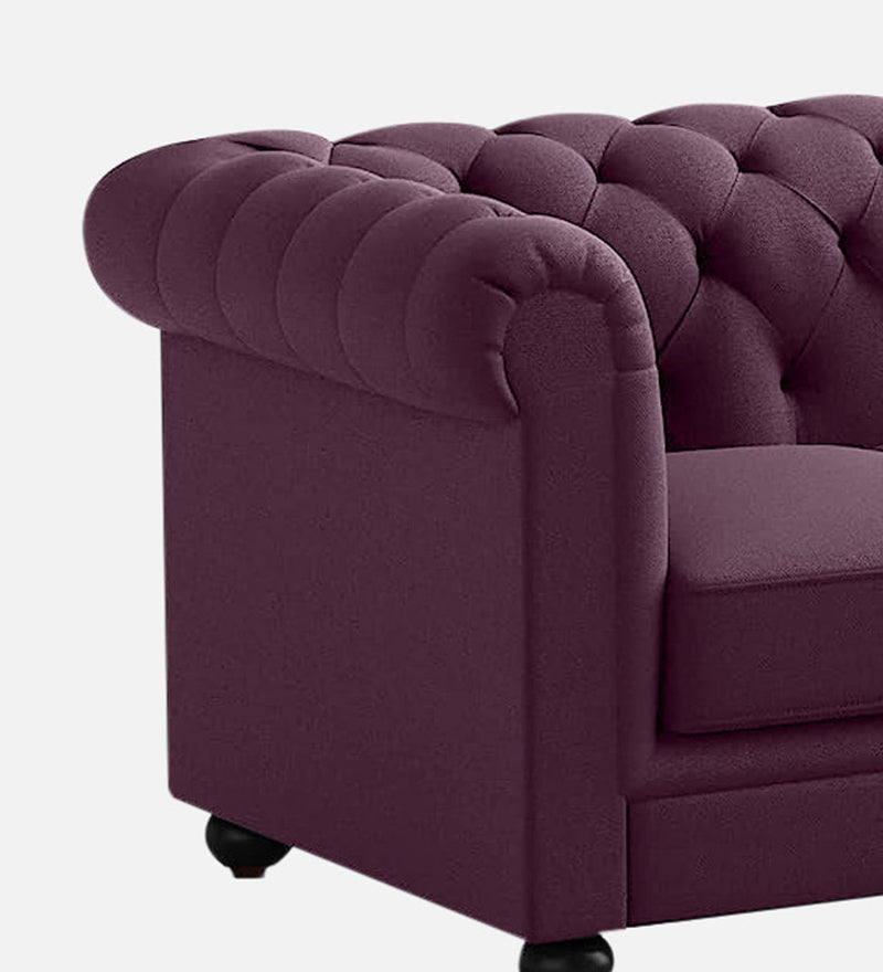 Olive Leatherette 1 Seater Sofa