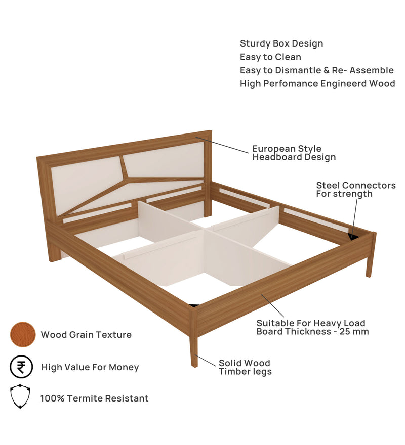 Matrix Enginereed Wood Double Beds