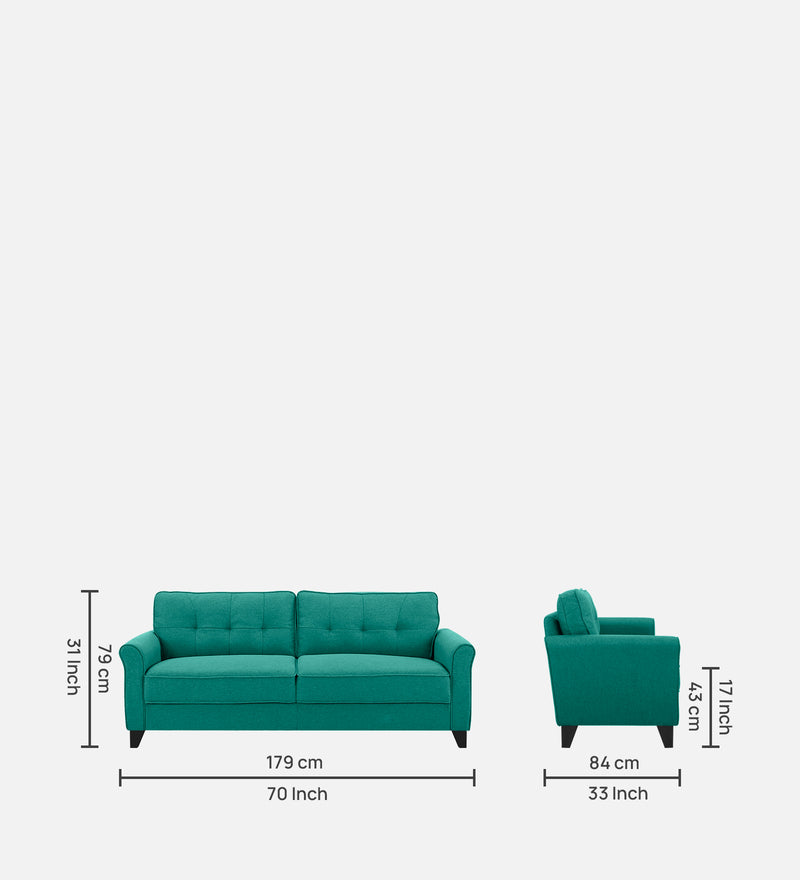 Miranda Fabric 1 Seater Sofa