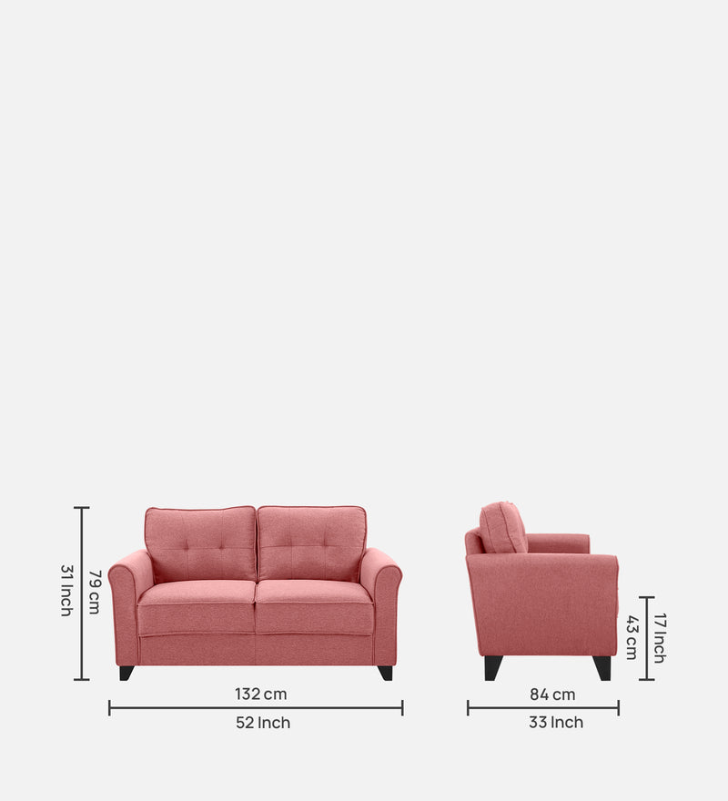 Miranda Fabric 1 Seater Sofa