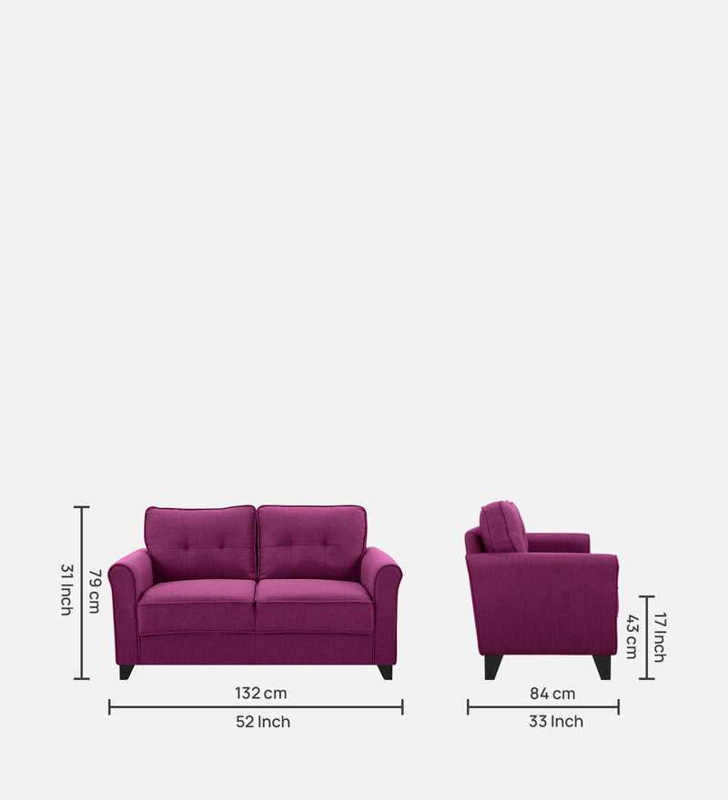 Miranda Fabric 1 Seater Sofa
