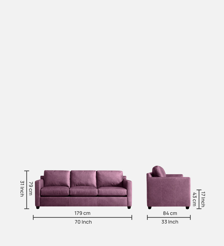 Olive Leatherette 1 Seater Sofa