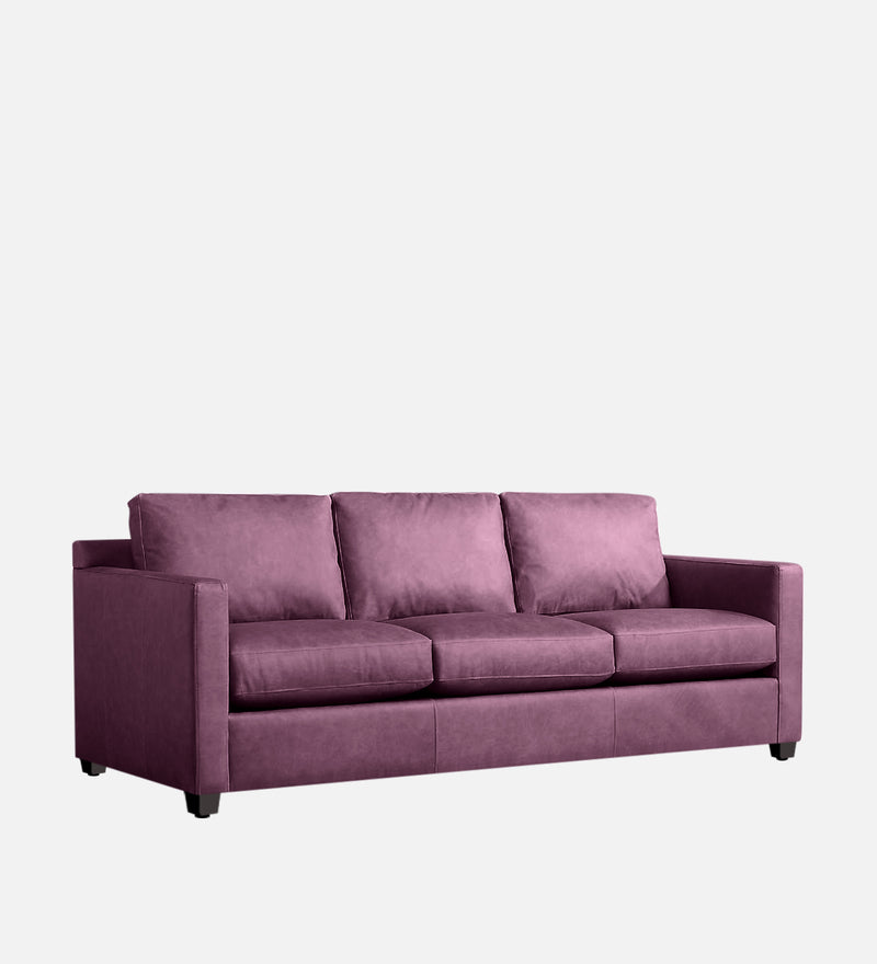 Olive Leatherette 1 Seater Sofa