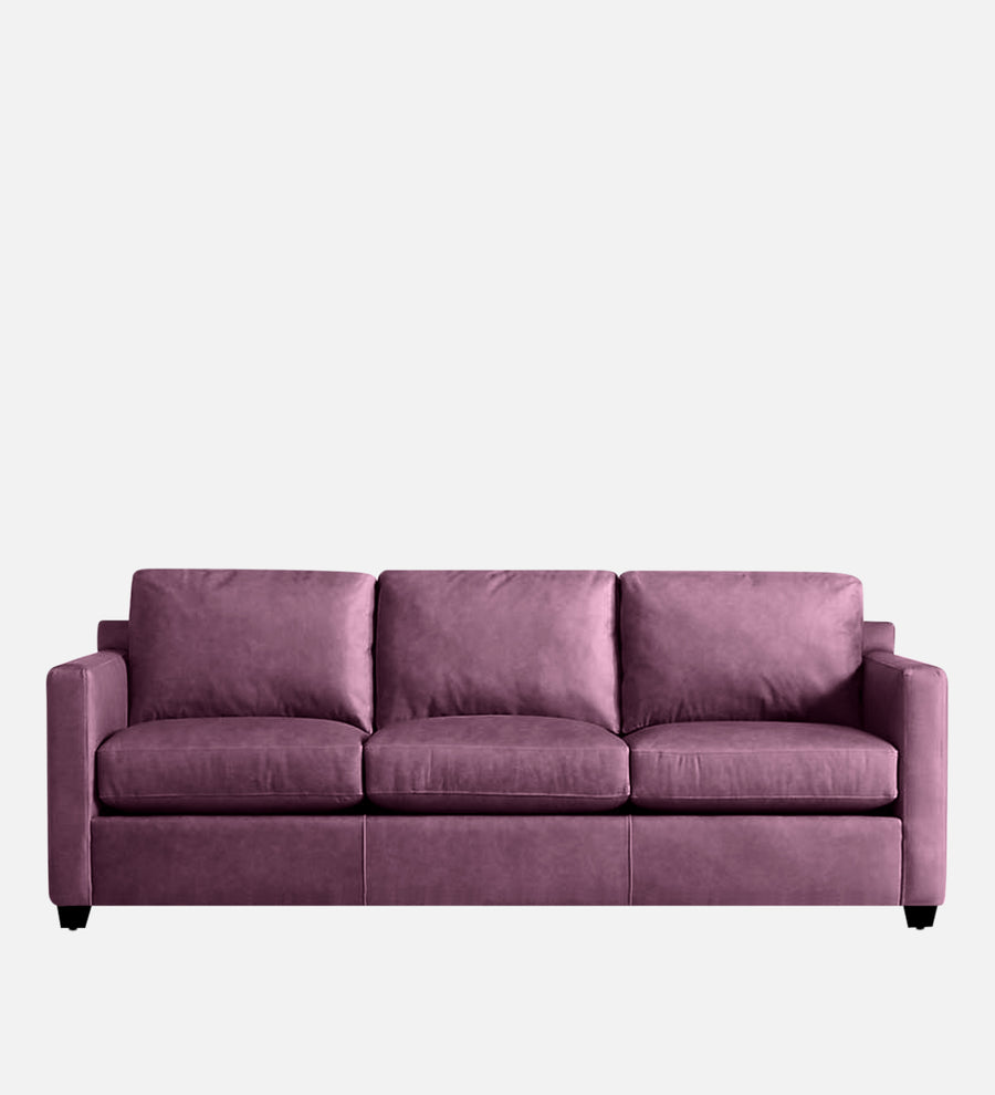 Olive Leatherette 1 Seater Sofa