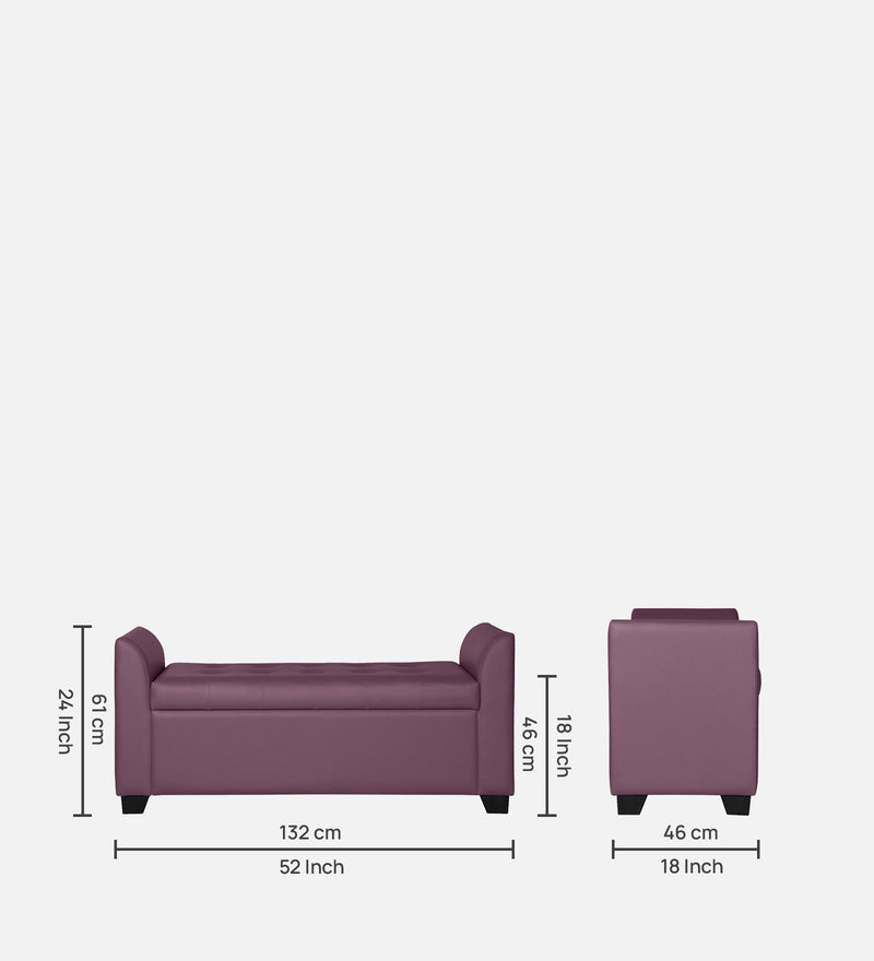 Polo Storage Bench in fabric / Leatherette finish
