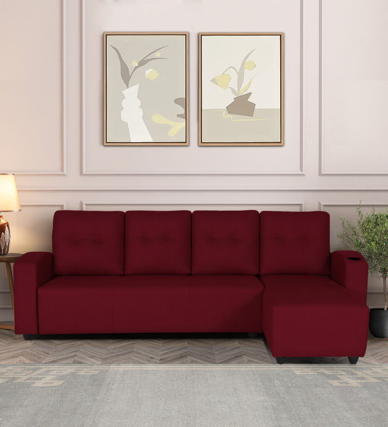 Topaz Fabric Sectional Sofa 6 Seater RHS/LHS