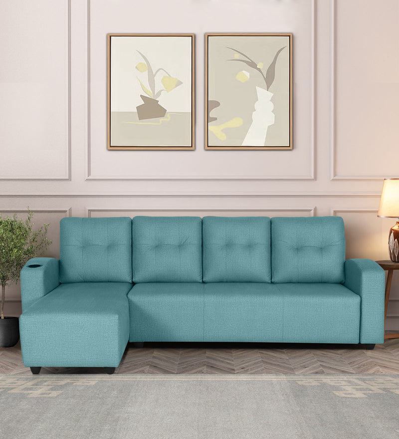 Topaz Fabric Sectional Sofa 6 Seater RHS/LHS