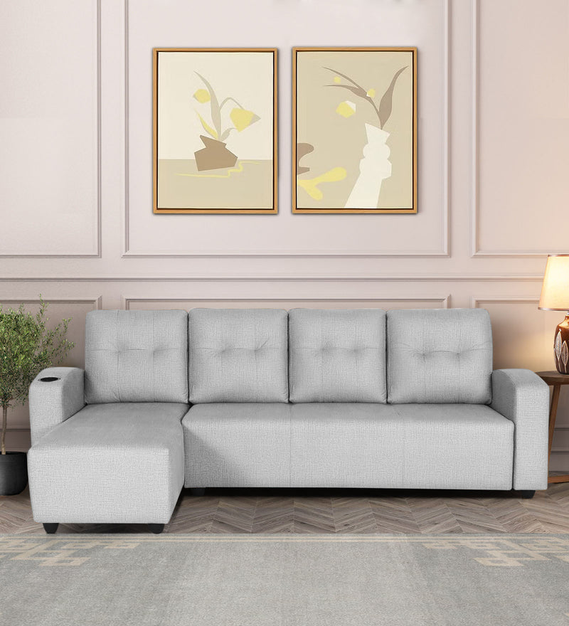 Topaz Fabric Sectional Sofa 6 Seater RHS/LHS