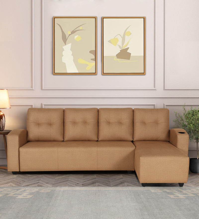 Topaz Fabric Sectional Sofa 6 Seater RHS/LHS