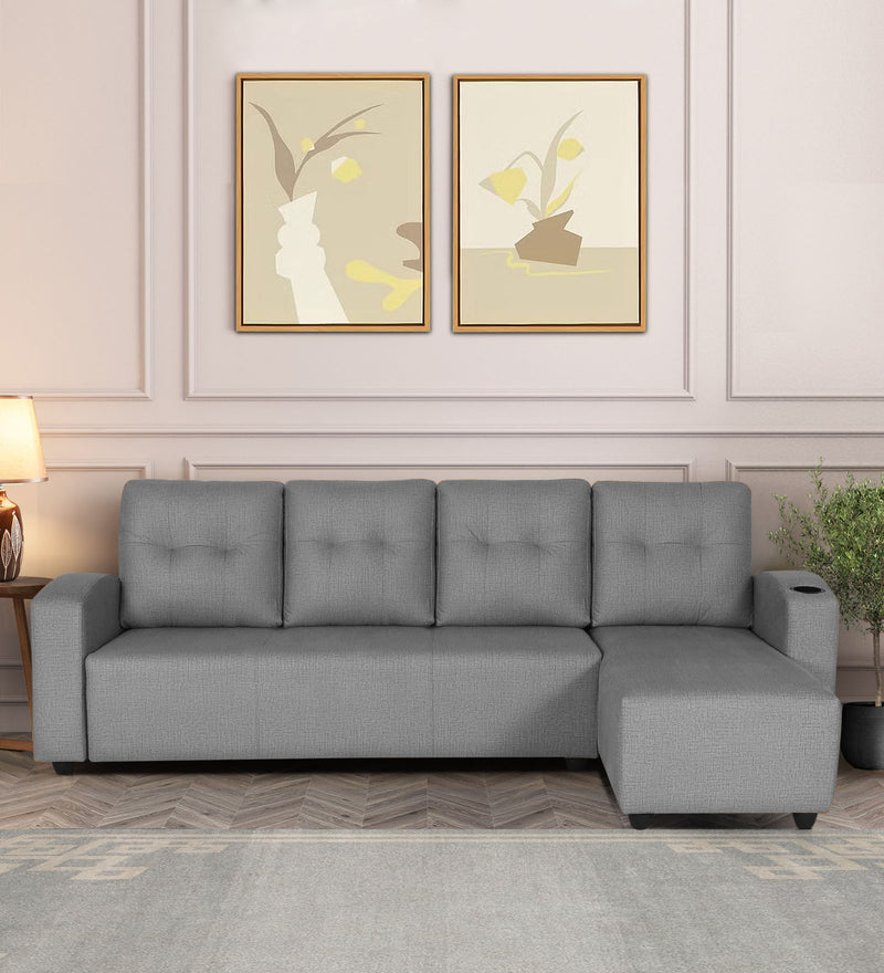 Topaz Fabric Sectional Sofa 6 Seater RHS/LHS